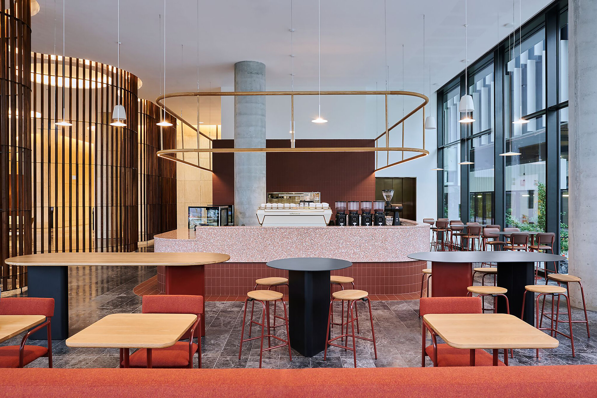 Interior photograph of ARC Coffee by Pew Pew Studio